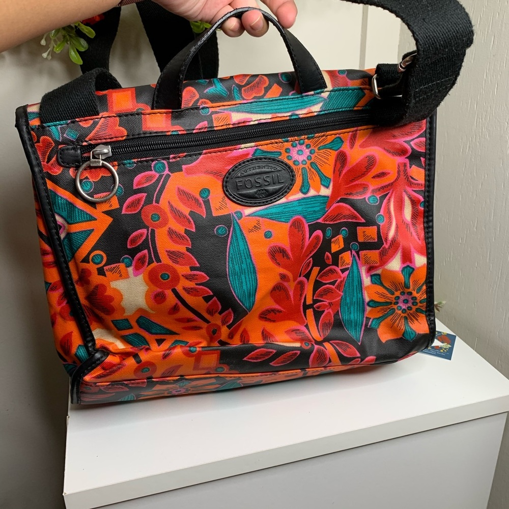 SOLD❌Fossil Key Per Flap Messenger Bag - Picture 4 of 8